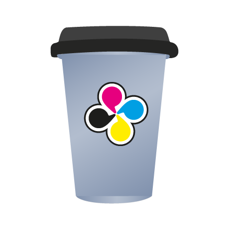 Pappbecher to Go BIO | 400 ml einwandig | rundum bedruckt