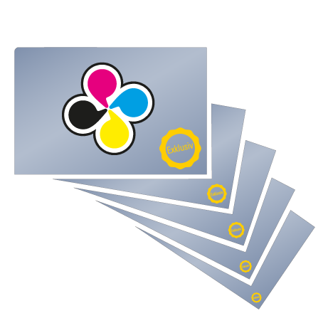 Visitenkarten | Chromeffekt | einseitig