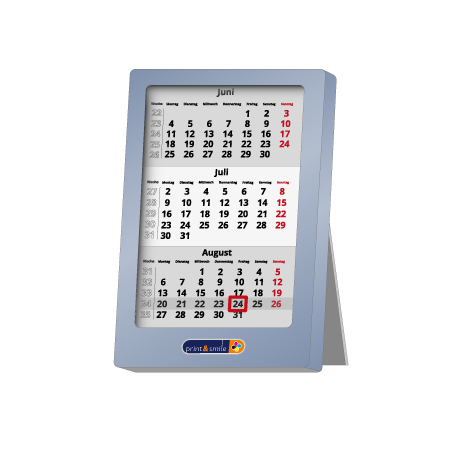 3-Monatskalender DATA - MINI - Zweijahreskalender