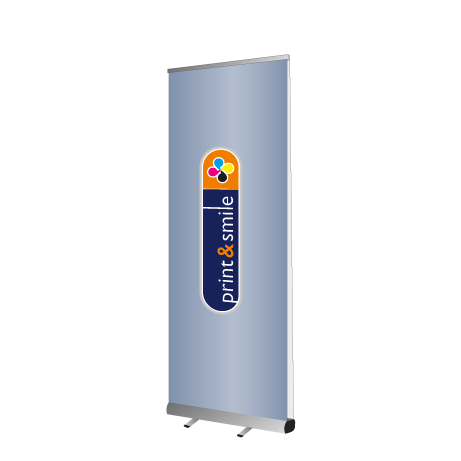 Roll-Up Double | B 85 cm x H 200 cm | beidseitig bedruckt